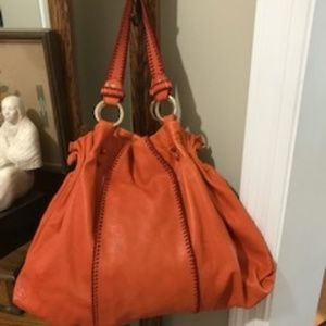 Junior Drake Leather Shoulder Bag